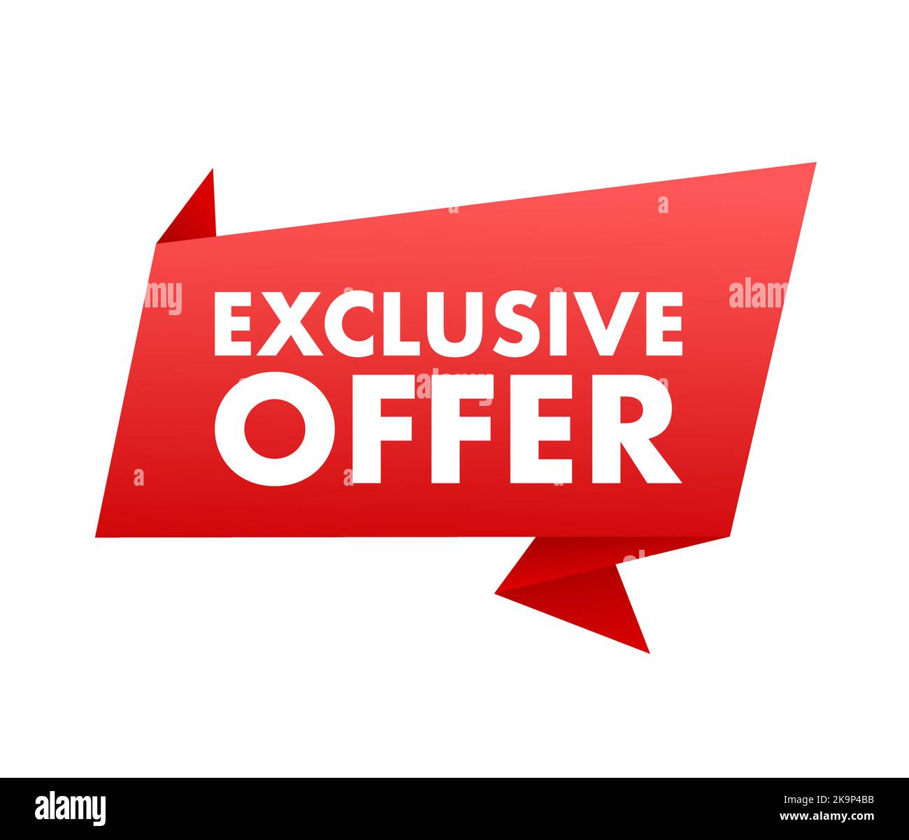 Exclusive Offer Label Badge Shop Now Vector Stock Illustration Stock