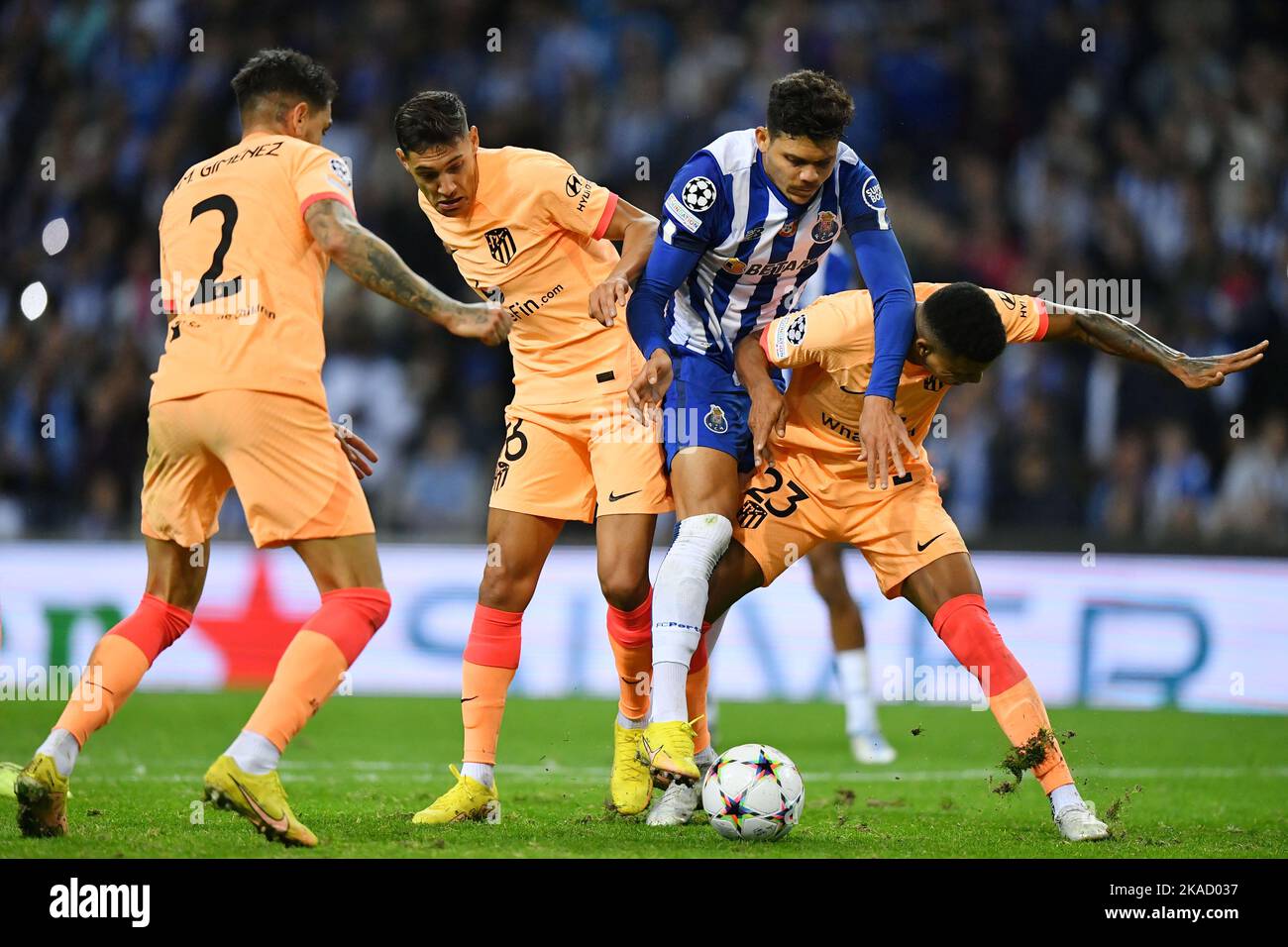 1st November 2022 Estadio Dragao Porto Portugal Evanilson Of Porto