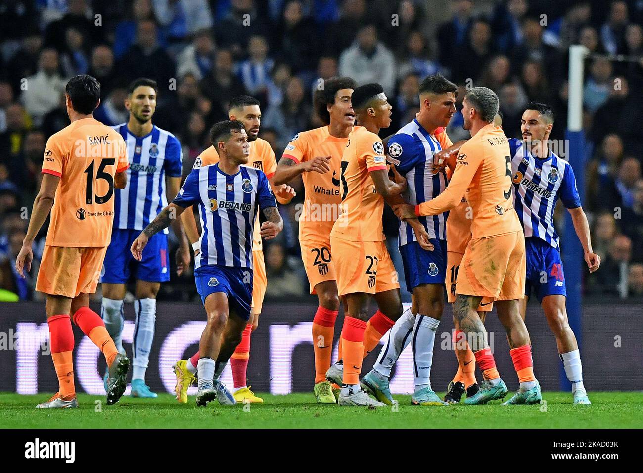 1st November 2022 Estadio Dragao Porto Portugal Fábio Cardoso of