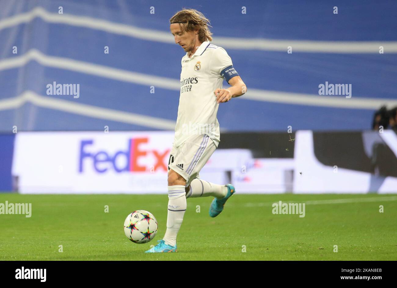 Luka Modric Of Real Madrid During The Uefa Champions League Group F