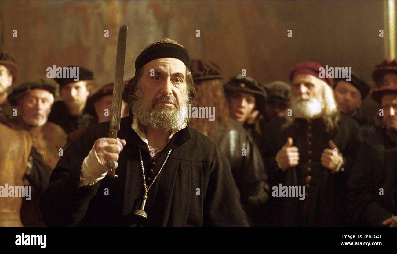 THE MERCHANT OF VENICE AL PACINO 2004 Stock Photo Alamy