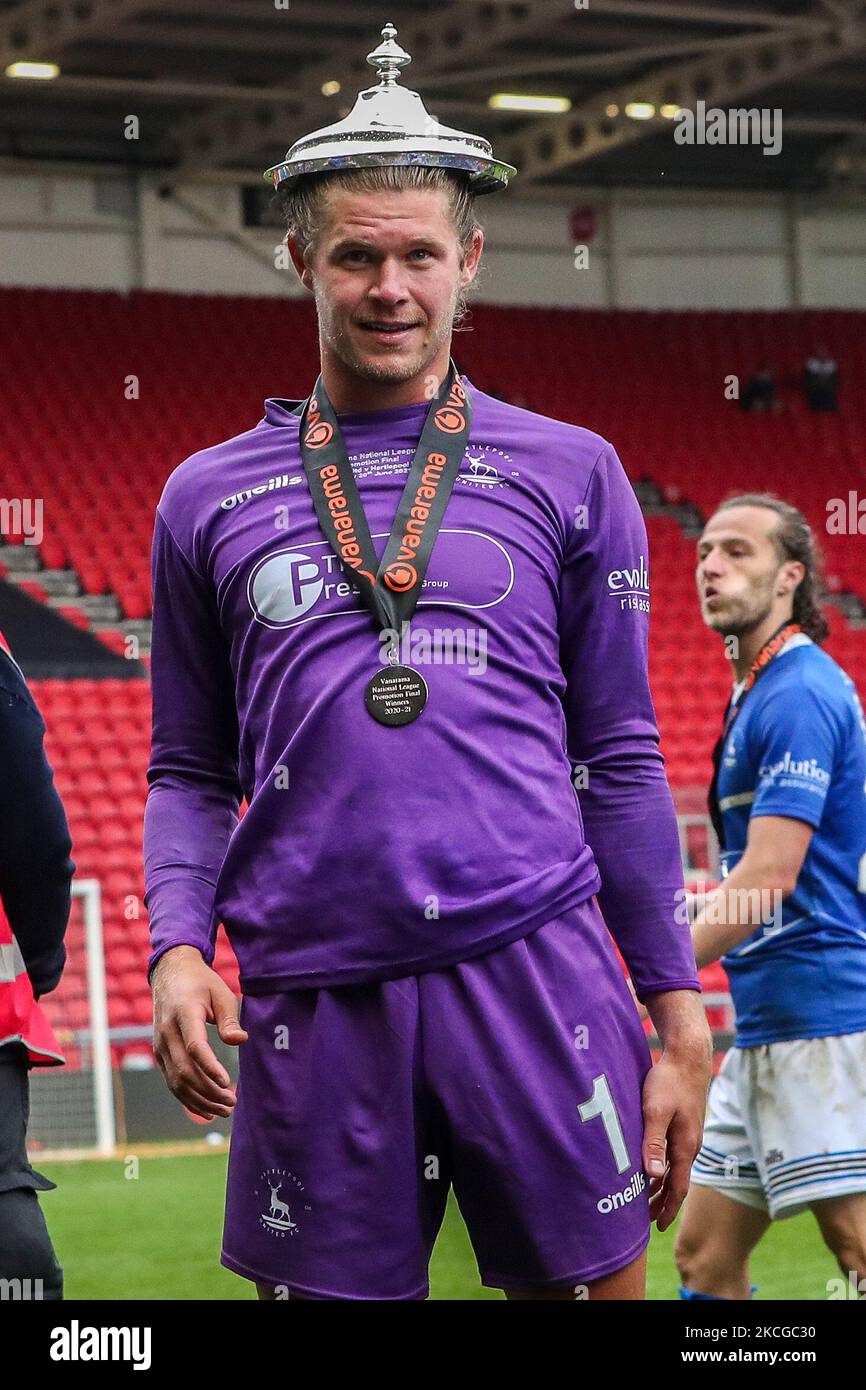 Ben Killip Of Hartlepool United After The Vanarama National League Play