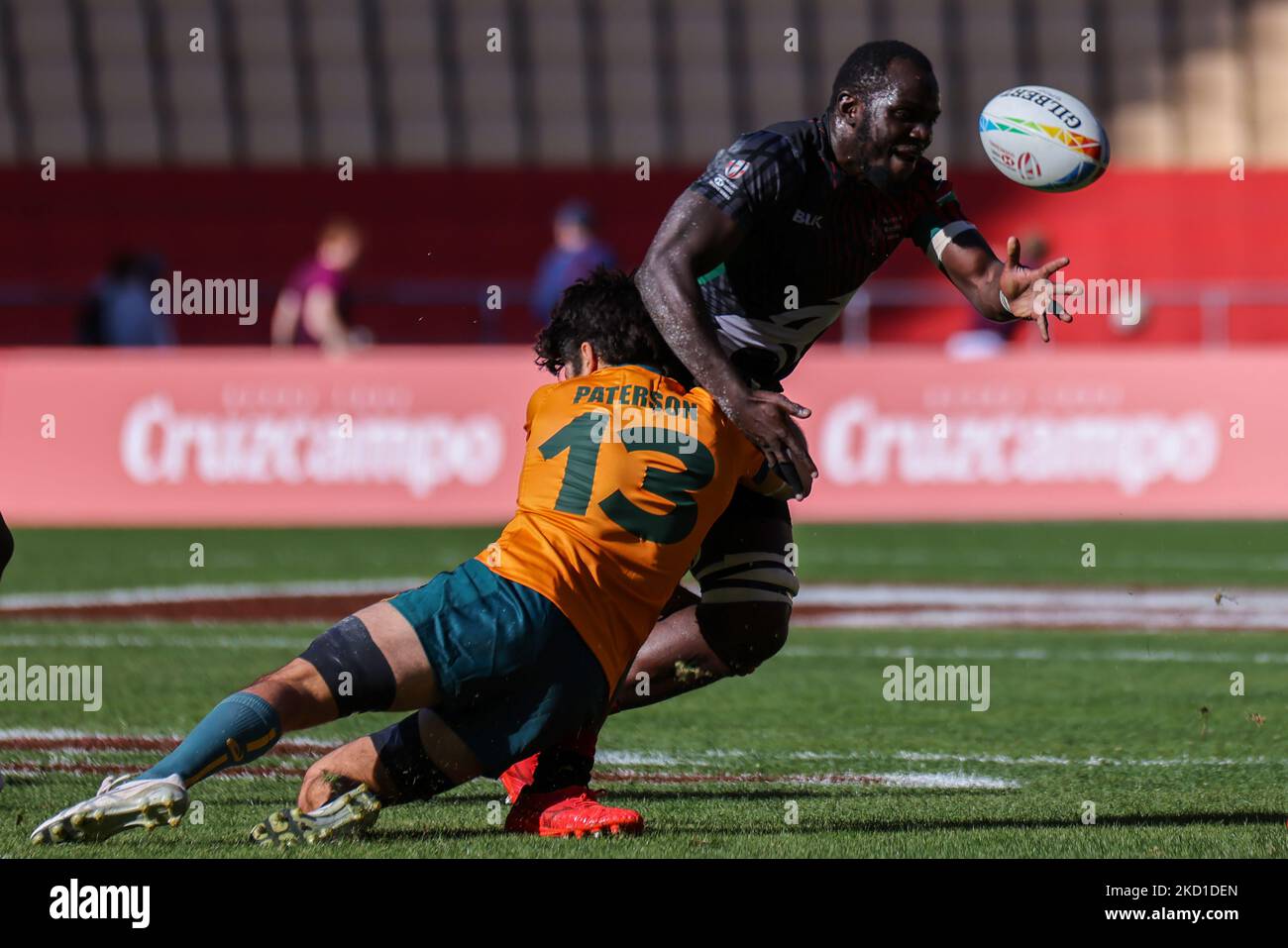 Player Of Kenia In Action During The Men S HSBC World Rugby Sevens