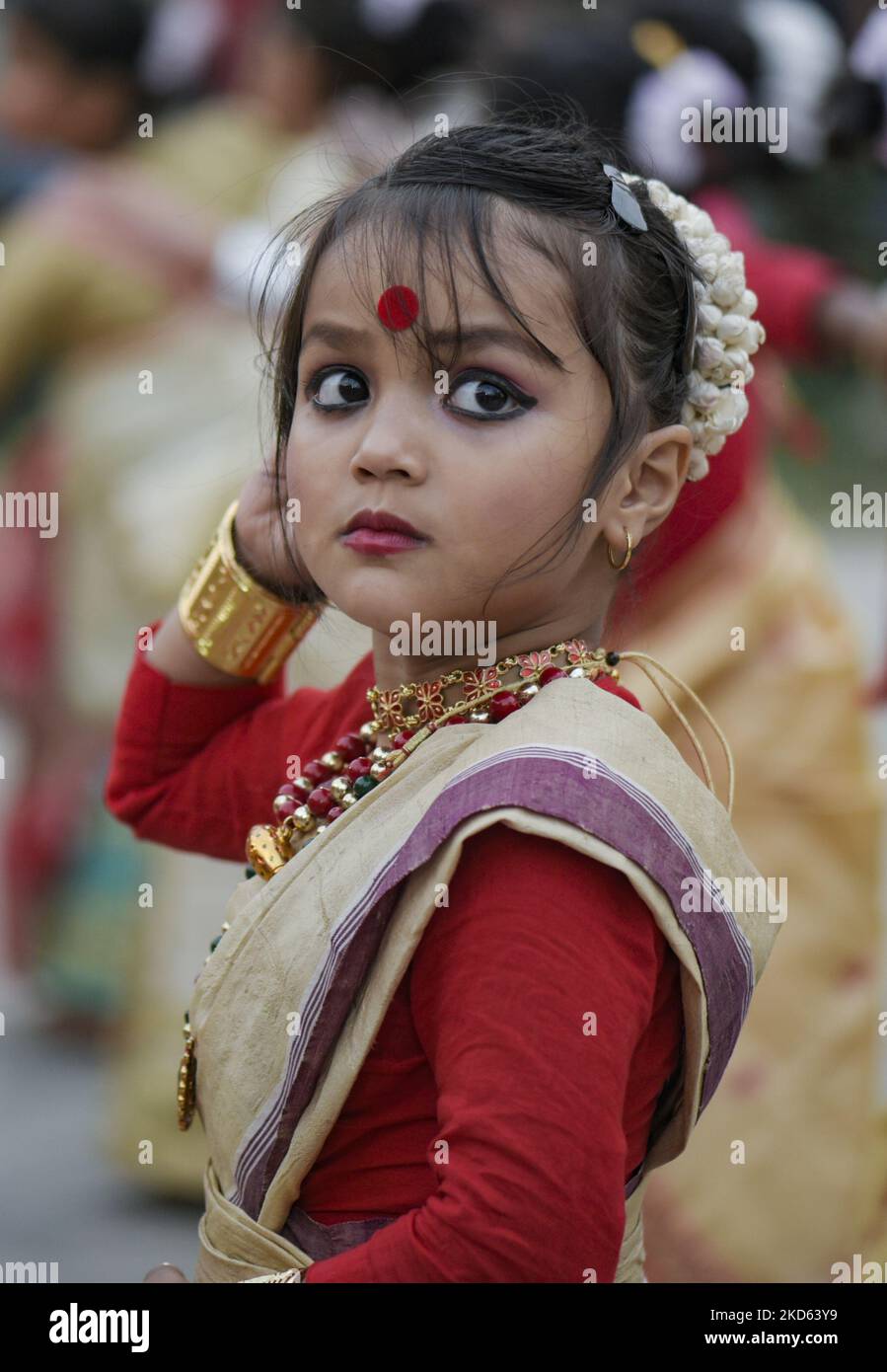 Traditional Bihu Dance Workshop Hi Res Stock Photography And Images Alamy