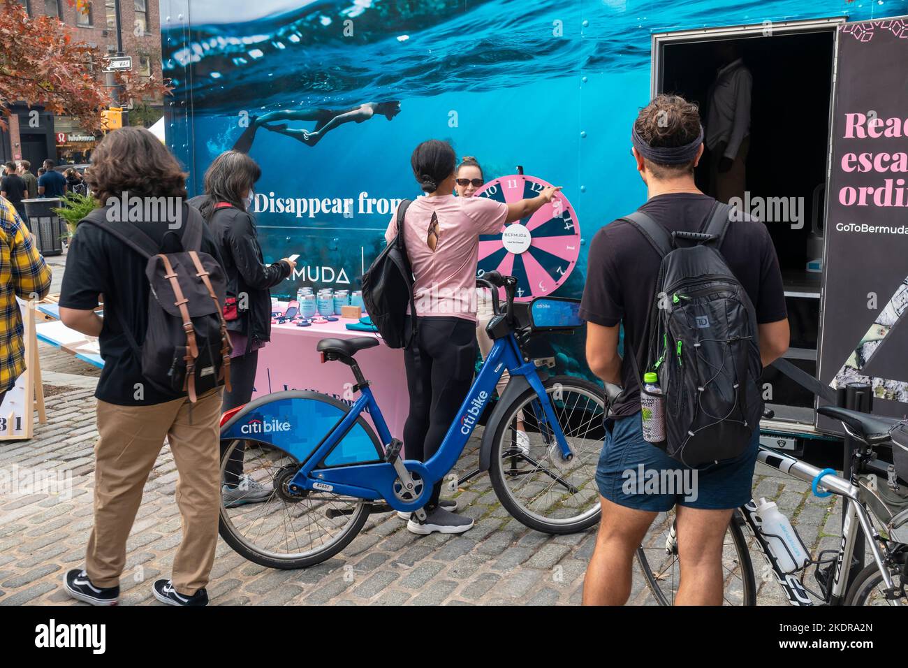 Brand Activation For Bermuda Tourism In The Meatpacking District In In