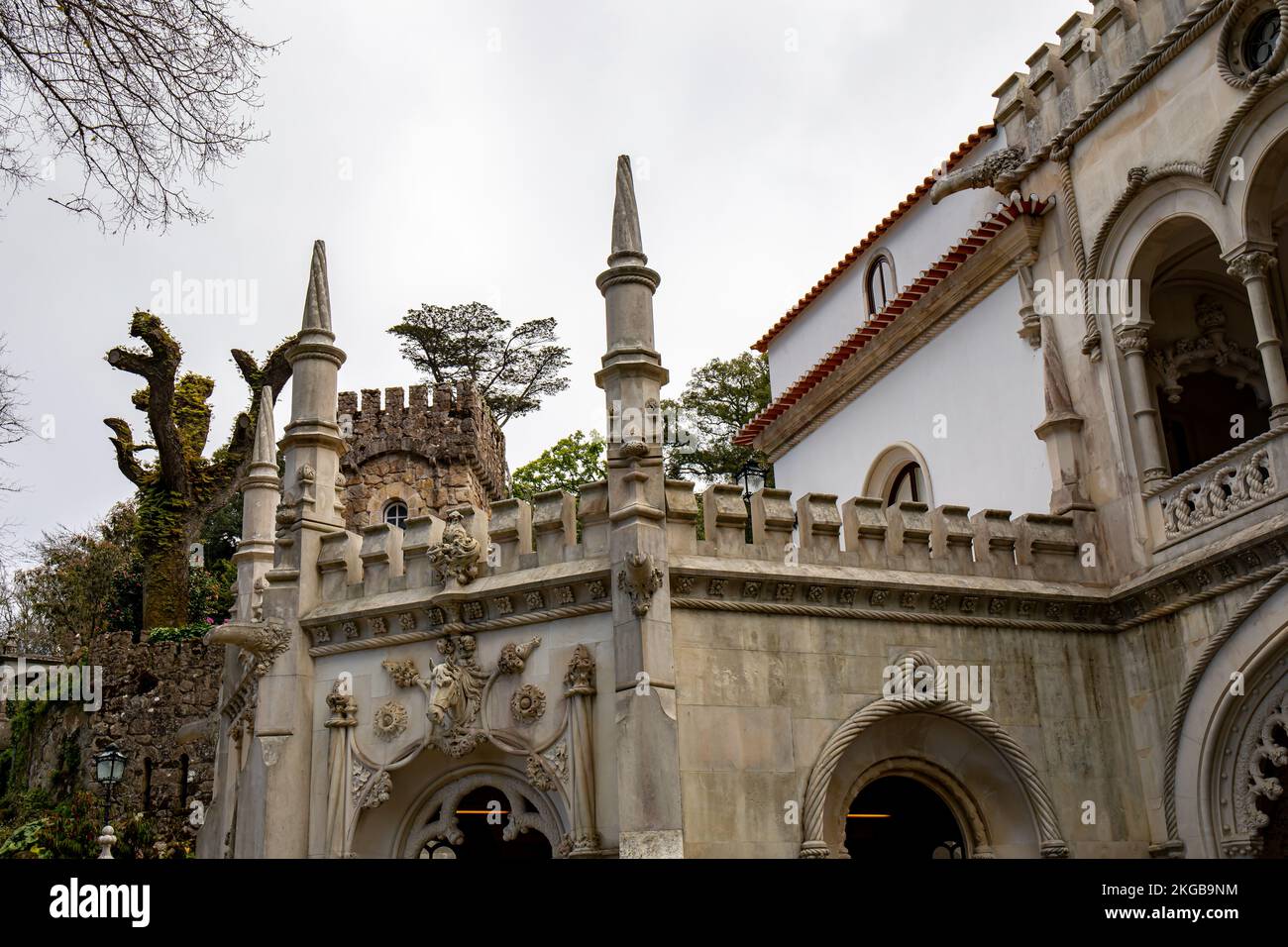 Sintra Old Town In Portugal Stock Photo Alamy