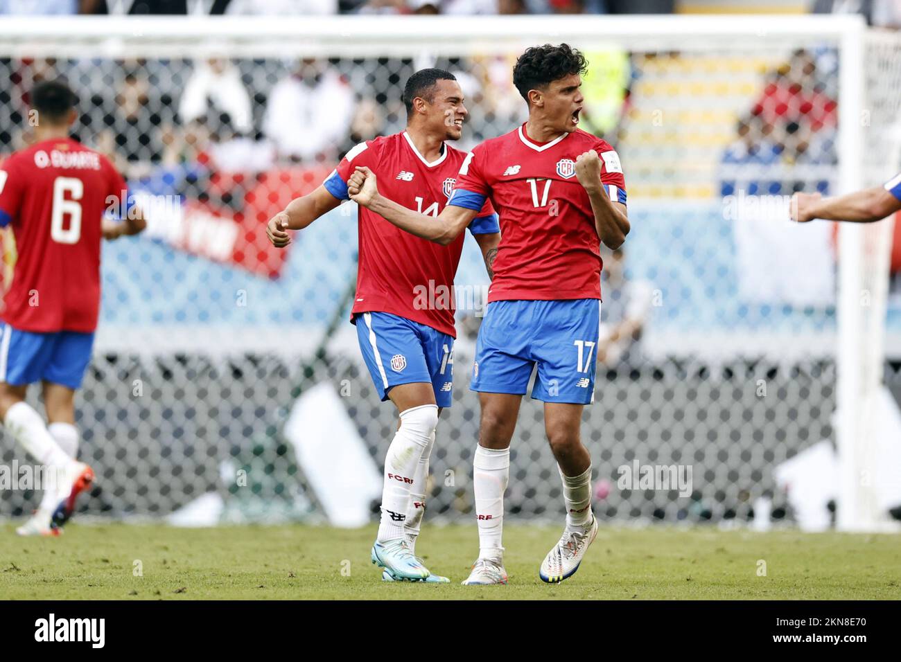 Al Rayyan L R Youstin Salas Of Costa Rica Yeltsin Tejeda Of Costa