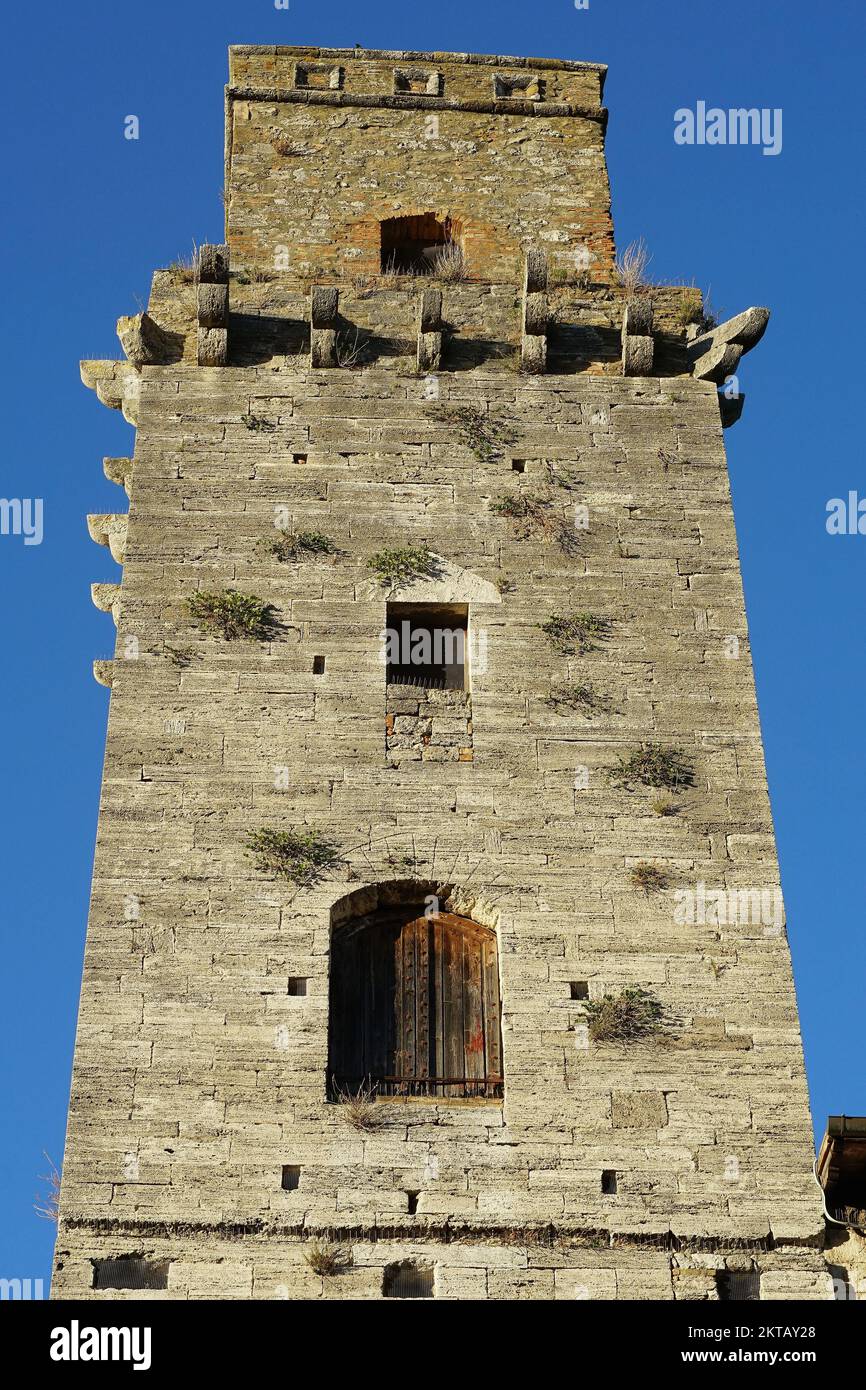 Torre Del Diavolo Devil S Tower San Gimignano Tuscany Toscana