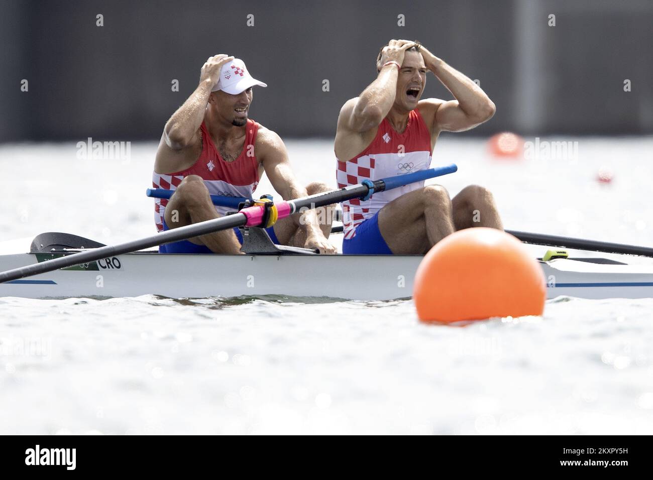 Valent Sinkovic Right And Martin Sinkovic Of Croatia Celebrate After