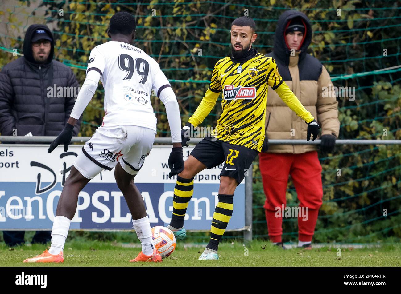 Burgh Haamstede Netherlands December Paolo Fernandes Of Aek