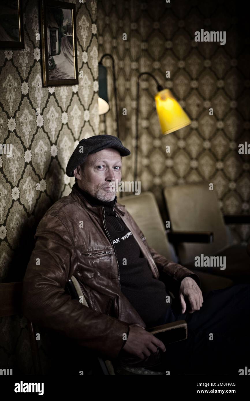 Danish Actor Lars Mikkelsen Poses For A Portrait Stock Photo Alamy