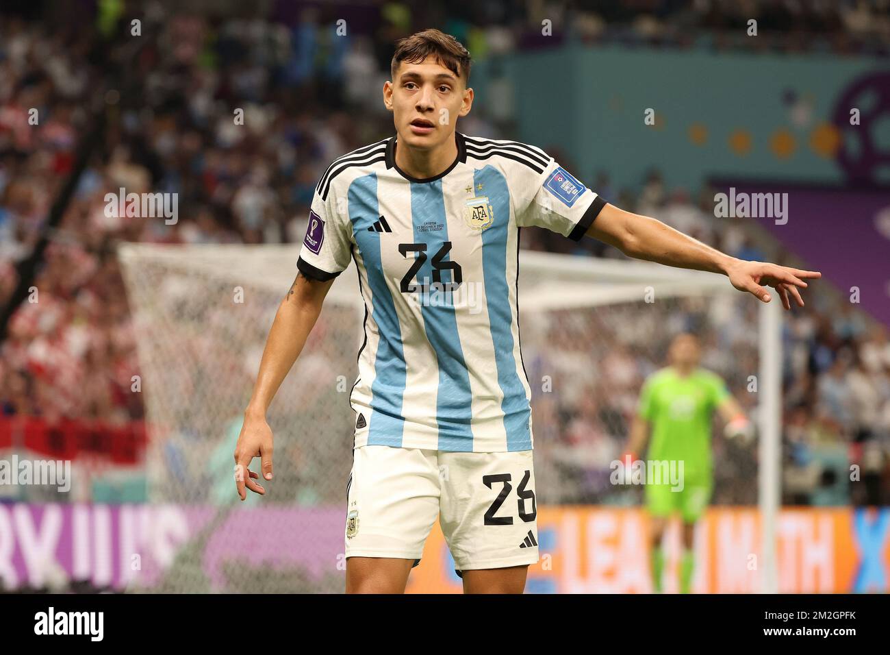 Al Daayen Qatar December 13 2022 Nahuel Molina Of Argentina During