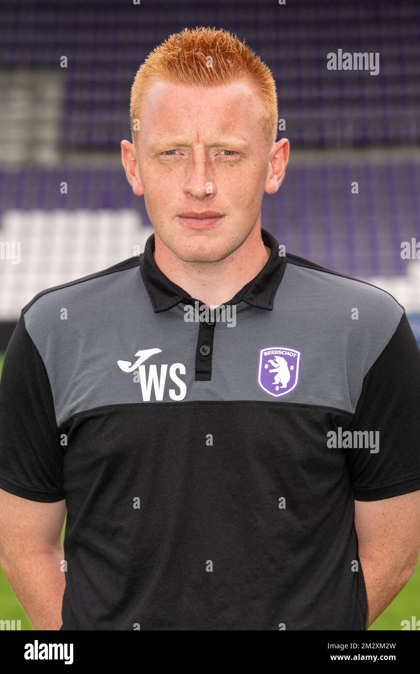 Beerschot S Assistant Coach William Will Still Poses For The