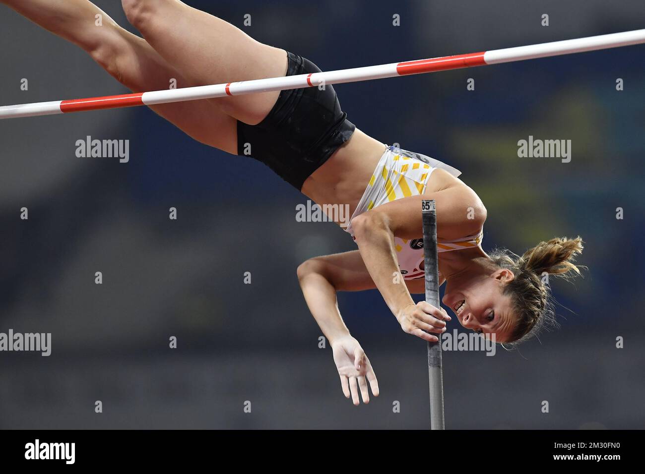 Belgian Fanny Smets Pictured In Action During Qualifications For The