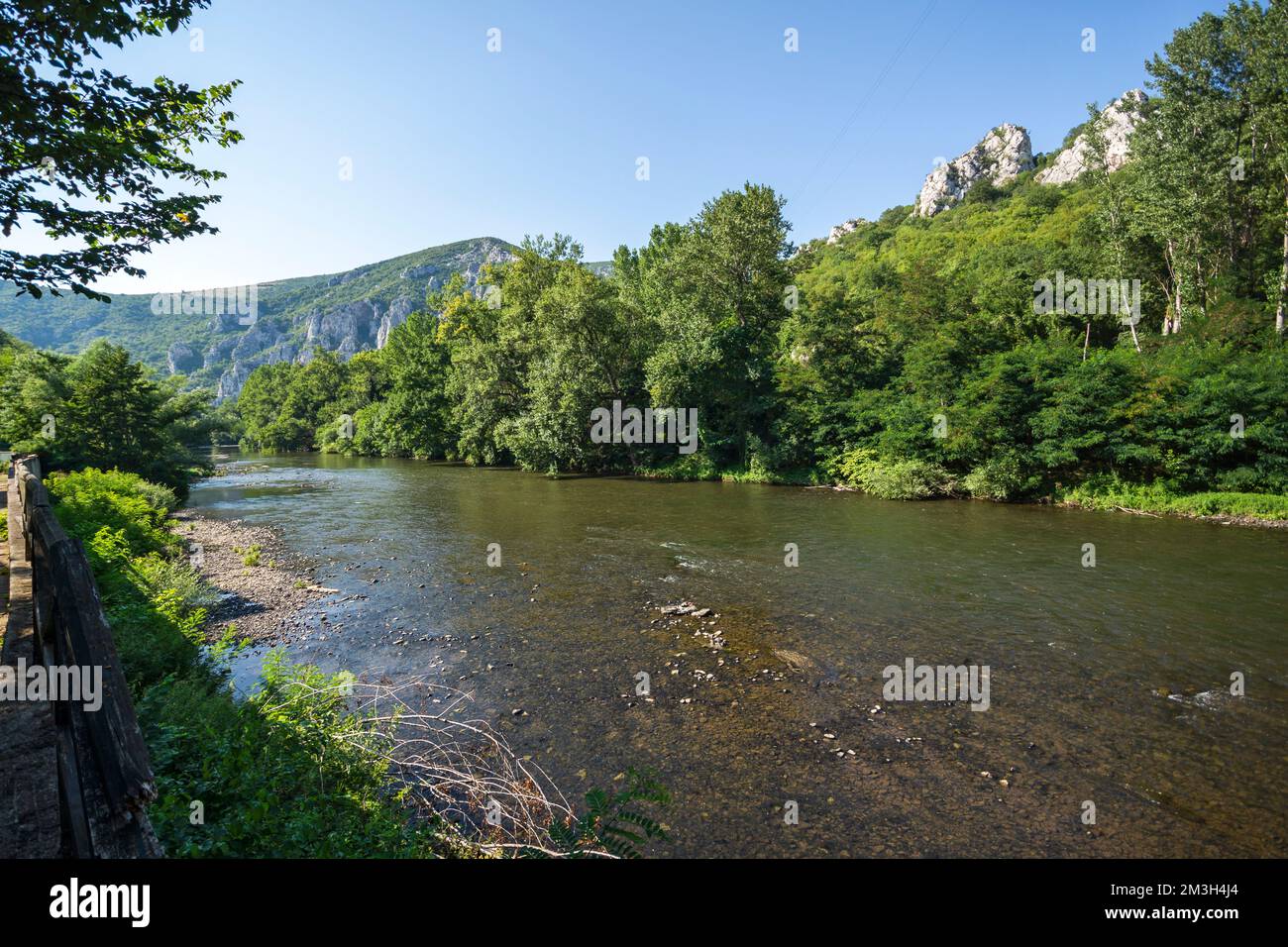 Amazing View Of Iskar River Gorge At Stara Planina Mountain Bulgaria