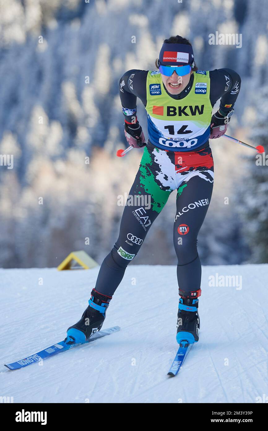 Davos Schweiz 17 Dezember 2022 Nicole Monsorno Beim Sprint Rennen