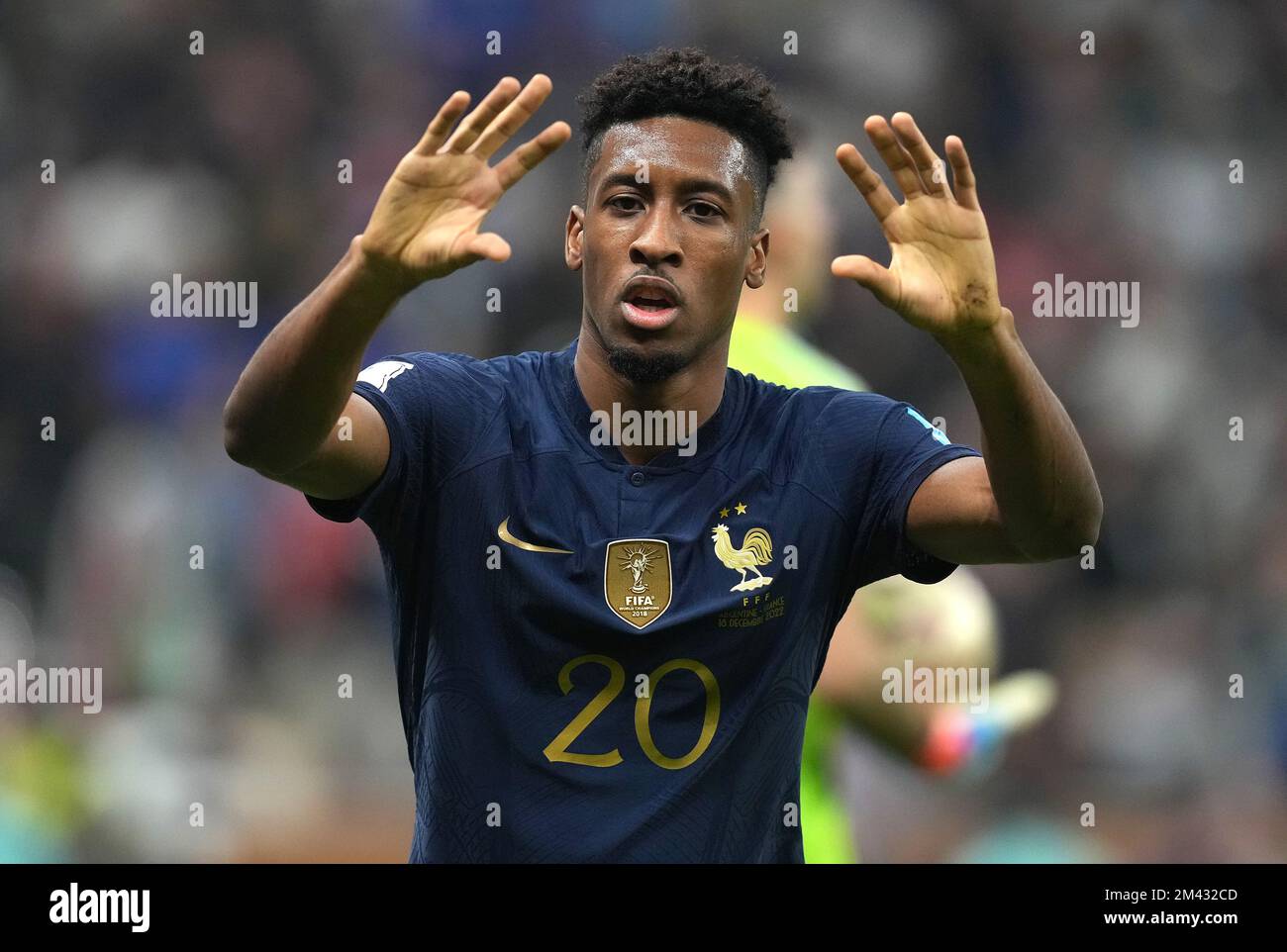 France S Kingsley Coman During The FIFA World Cup Final At Lusail