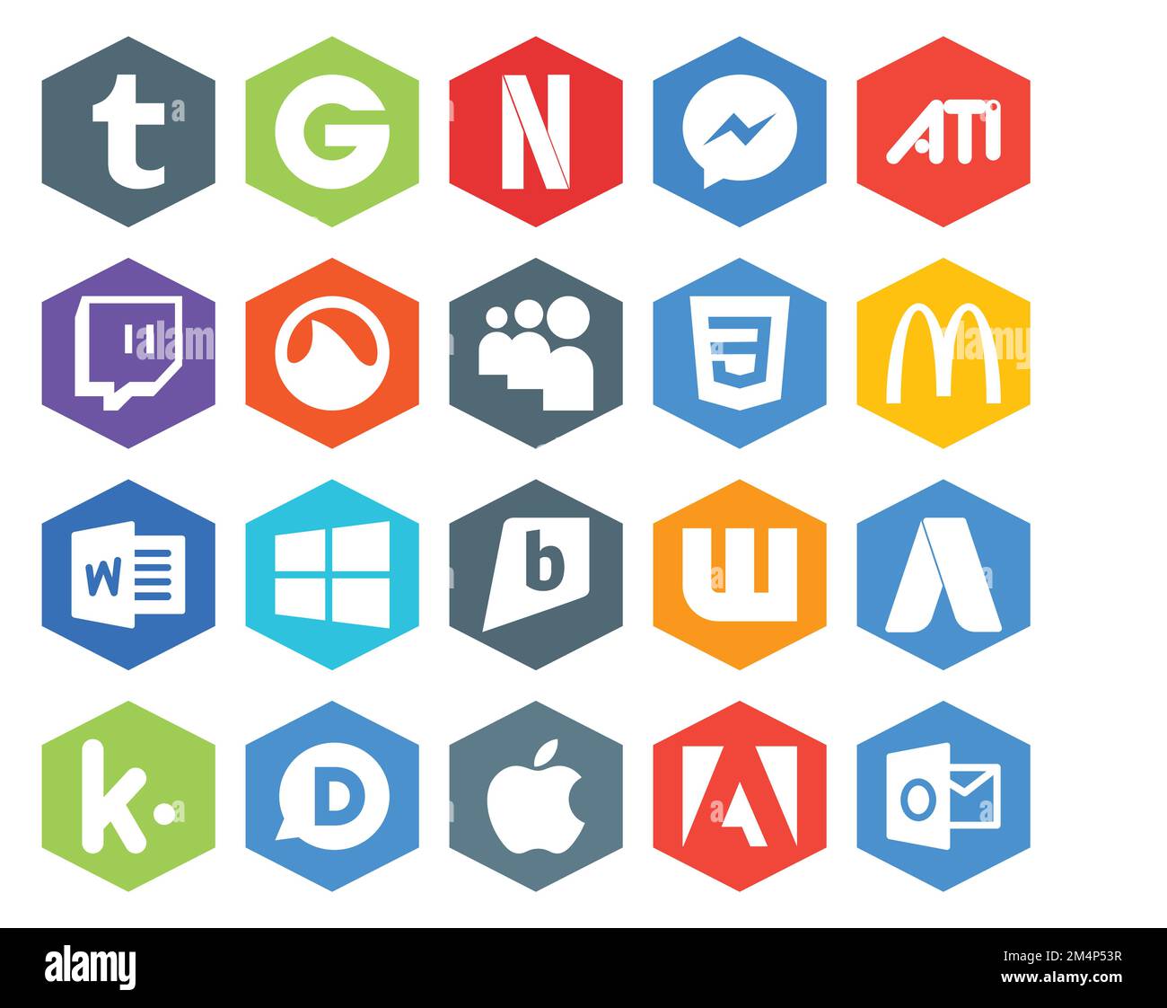 Social Media Icon Pack Including Apple Kik Css Adwords