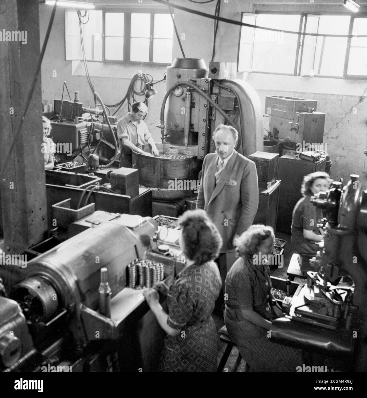 Saar Story Ball Bearing Plant Photographs Of Marshall Plan Programs