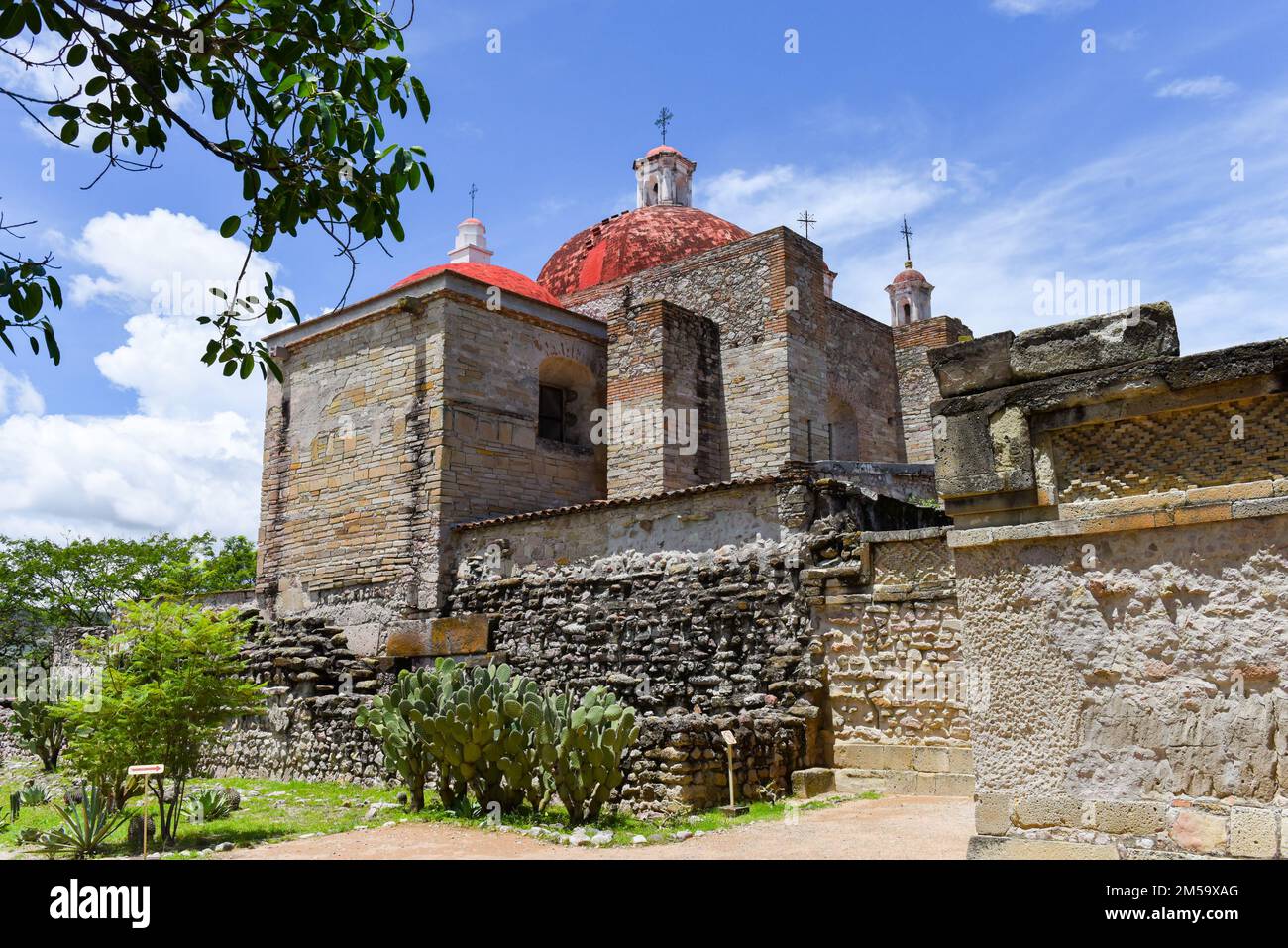 The Famous Ruins Of Mitla A Mesoamerican Archeological Site Of The