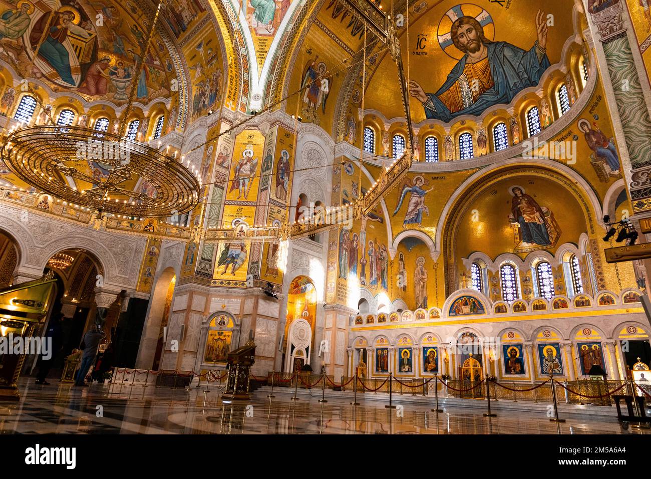 Belgrade Serbia December Interiors Of St Sava S Temple In