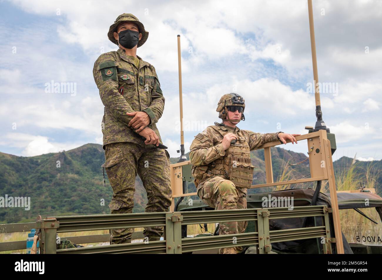 U S Army Sgt Daniel Stewart An Indirect Fire Infantryman With A