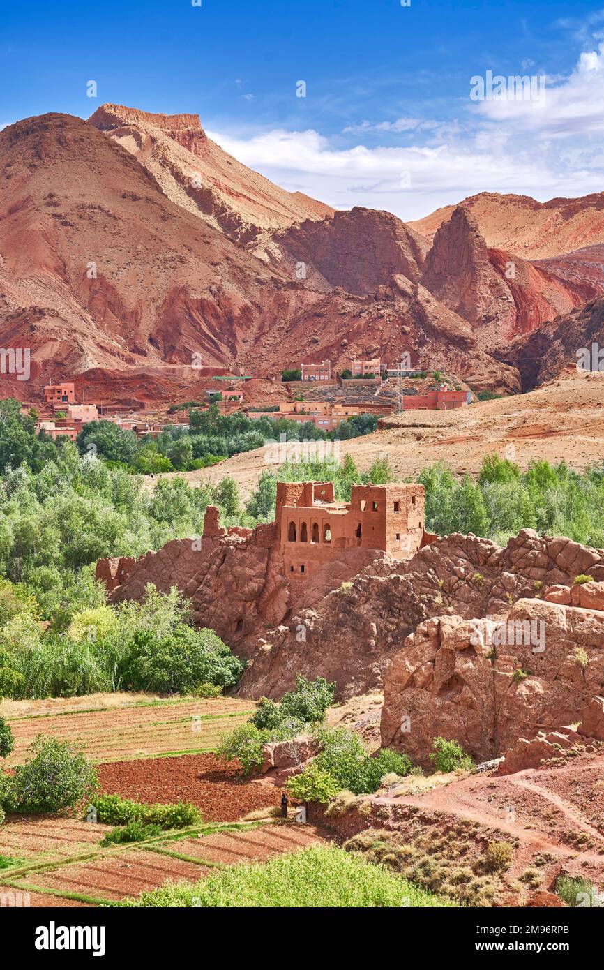 Dades Valley High Atlas Mountains Morocco Africa Stock Photo Alamy