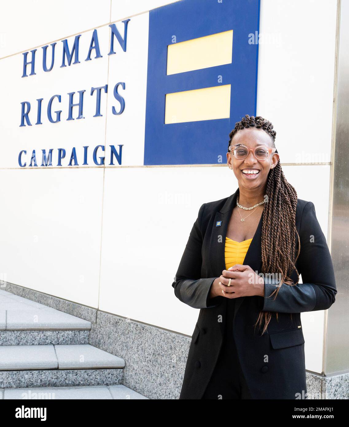 IMAGE DISTRIBUTED FOR HUMAN RIGHTS CAMPAIGN Kelley Robinson Incoming