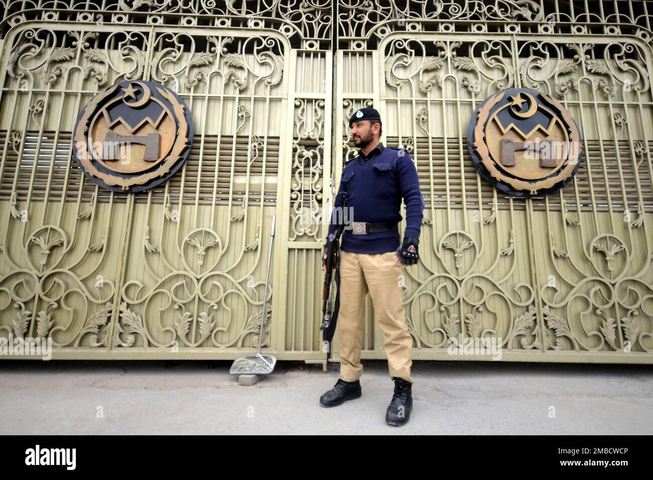 A View Of The Provincial Hall Of Khyber Pakhtunkhwa In Peshawar