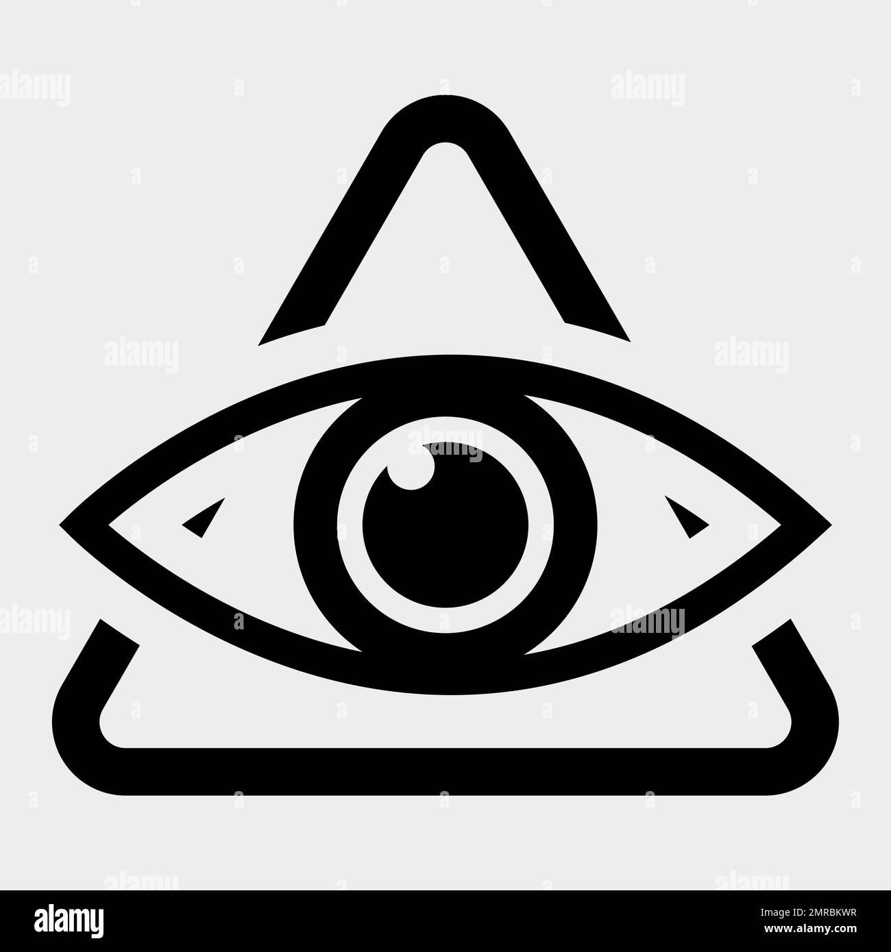 Eye Icon Symbol Sign Isolate On White Background Vector Illustration