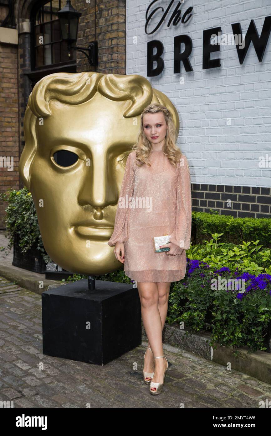 Actress Emily Berrington Poses For Photographers Upon Arrival At The