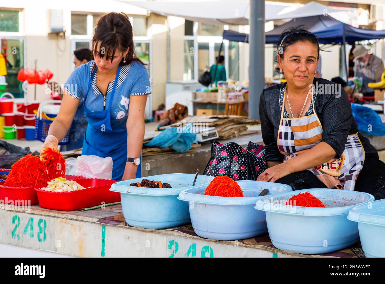 Oriental Bazaar Khiva Uzbekistan Khiva Uzbekistan Stock Photo Alamy