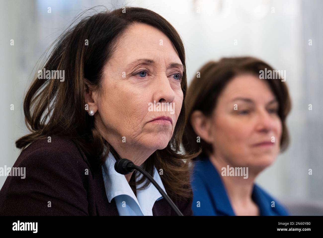 UNITED STATES FEBRUARY 9 Chair Maria Cantwell D Wash Left And