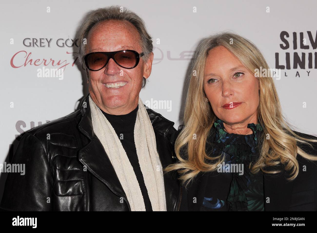 Peter Fonda Left And Margaret Devogelaere Arrives At The Special