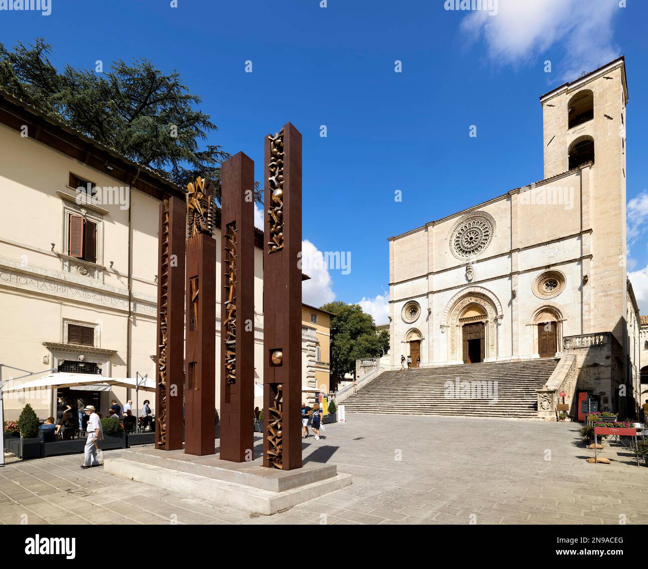 Todi Umbria Italy Concattedrale Della Santissima Annunziata Cathedral