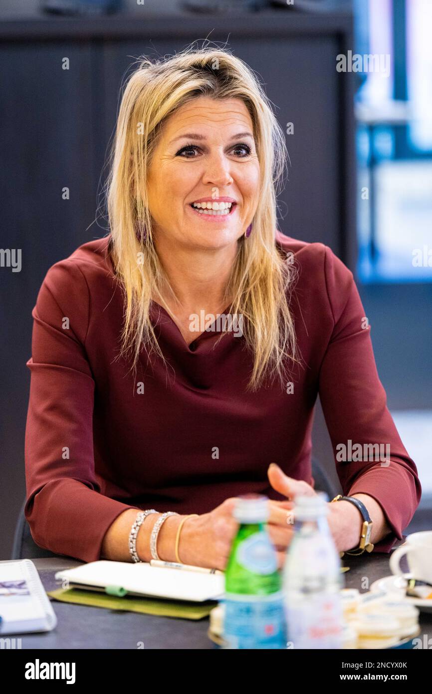 Queen Maxima On A Working Visit To Fastfeetgrinded In Heerhugowaard