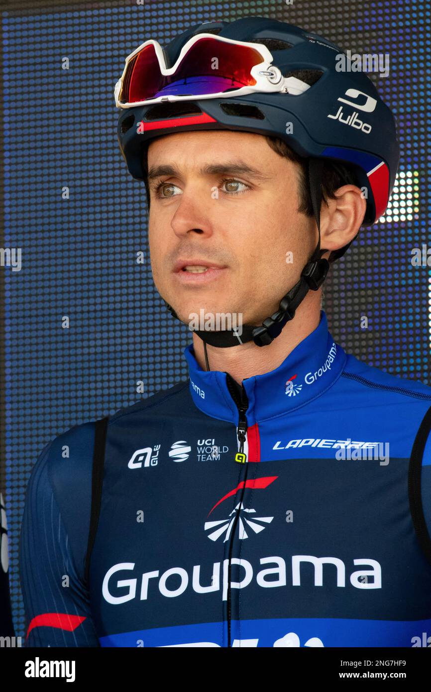 Portrait Of French Rider Rudy Molard Team Groupama Fdj During The