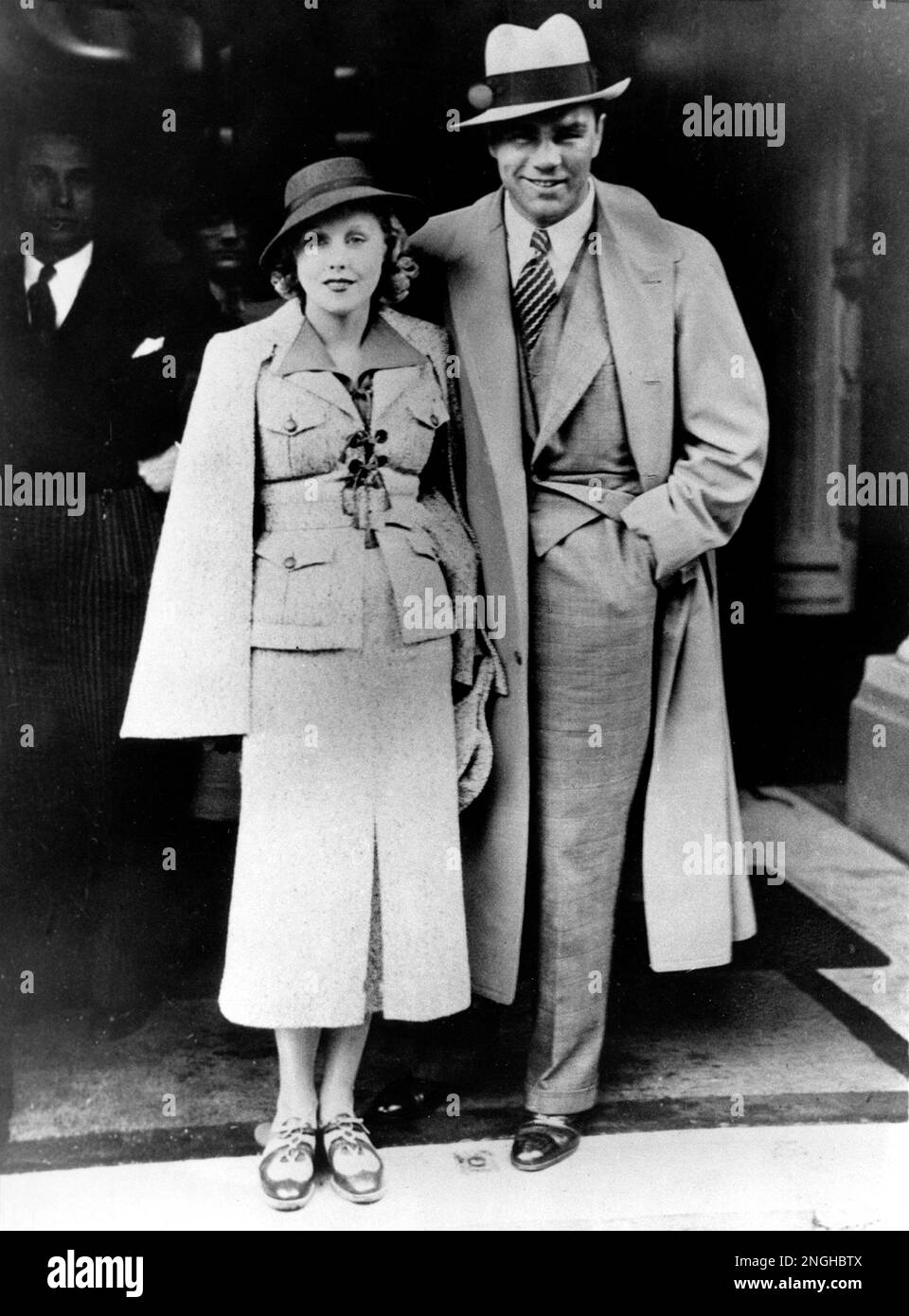 Former Heavyweight Boxing Champion Max Schmeling And His Wife The