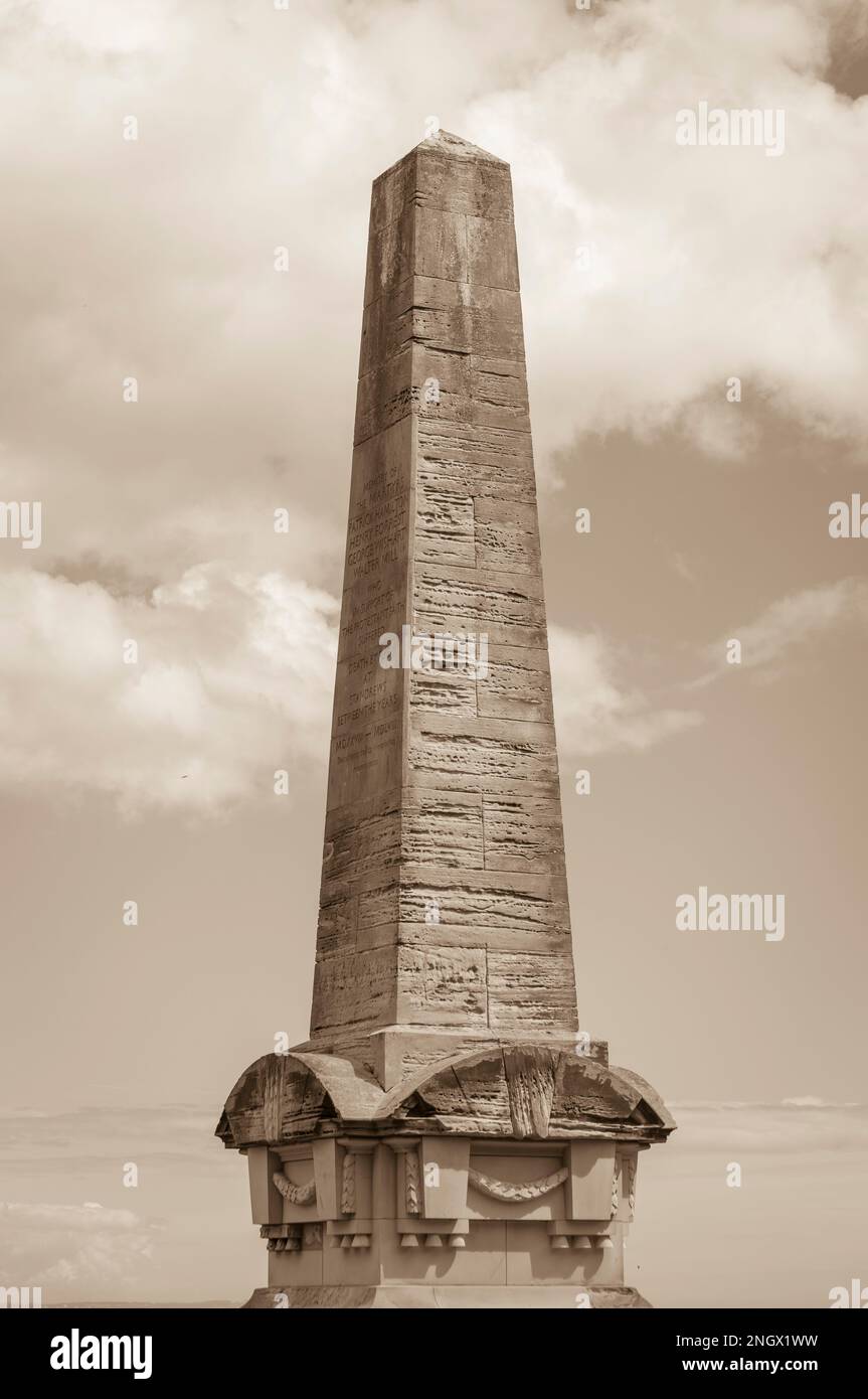 ST ANDREWS SCOTLAND EUROPE Martyrs Monument Stock Photo Alamy