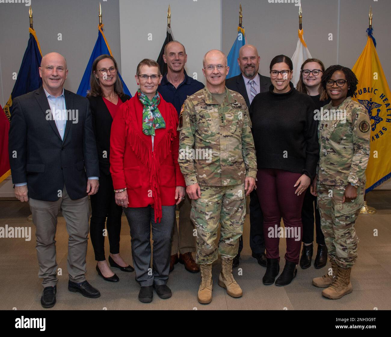 U S Army Lt Gen Ronald J Place Dha Director And His Wife Carol