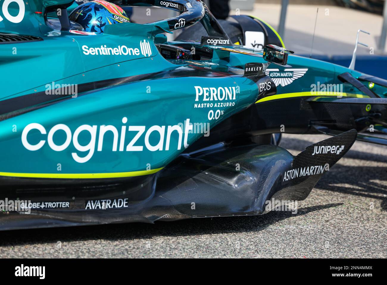 Aston Martin F Team Amr Mechanical Detail Of The Floor Sidepod And