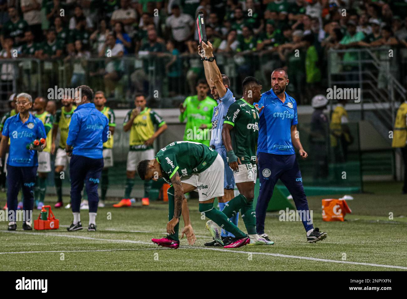 SÃO PAULO SP 26 02 2023 PALMEIRAS X FERROVIÁRIA Endrick is