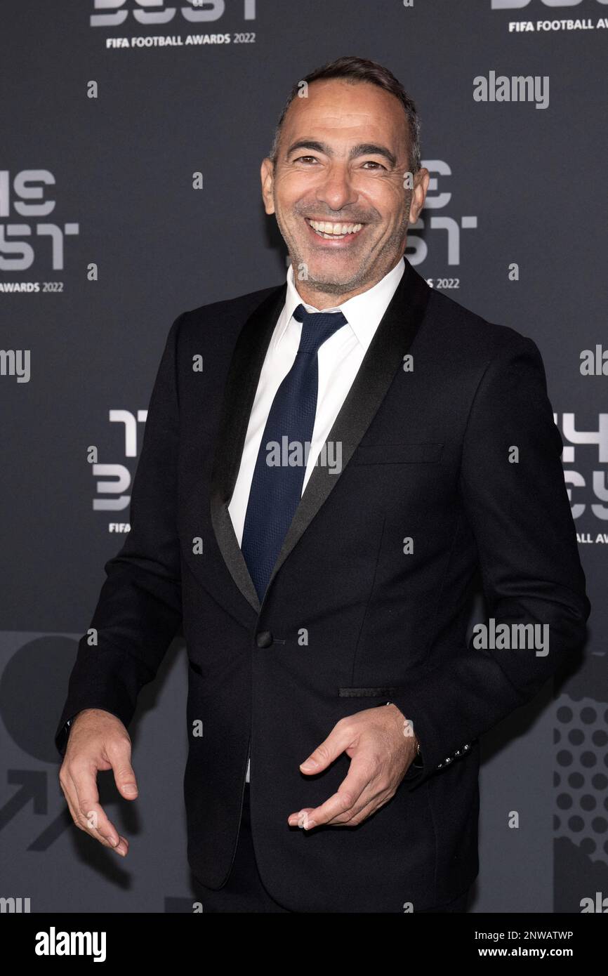 Youri Djorkaeff Arrives At The Best Fifa Football Awards Ceremony On