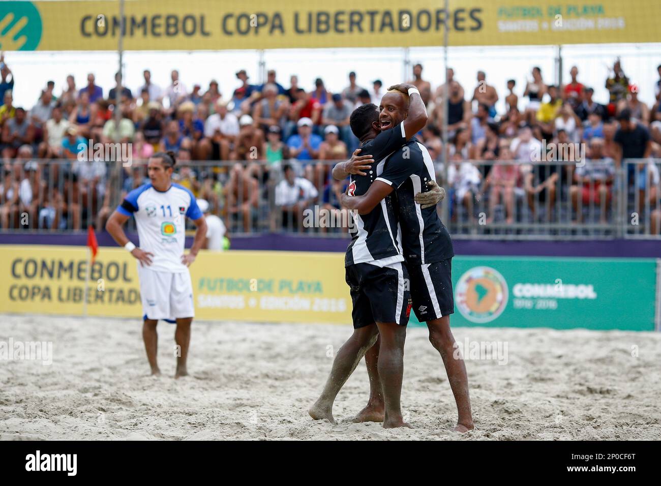 Conmebol Copa Libertadores Futbol De Playa Santos Brasil 11 01