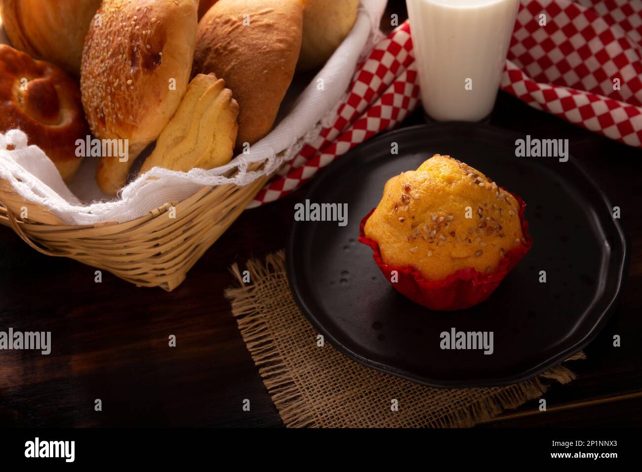 Panque Chino De Nuez It Is A Sweet Bread Similar To A Muffin Or