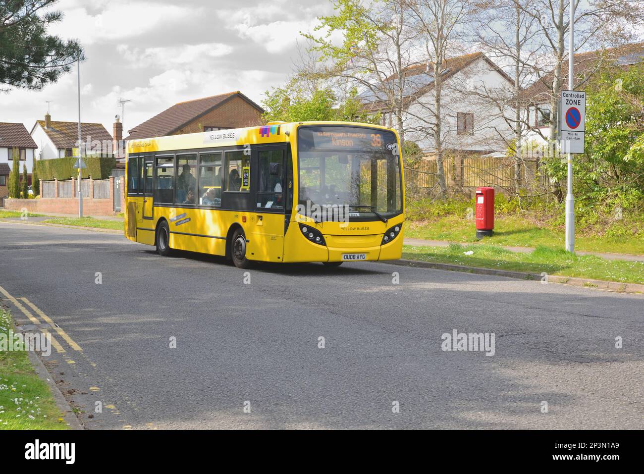 Yellow Buses Bournemouth Alexander Dennis Dart With Enviro 200