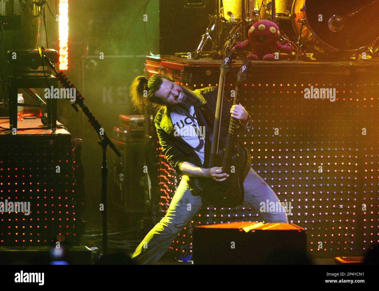 Guitarist Ron Bumblefoot Thal Of Guns N Roses Performs On Stage At