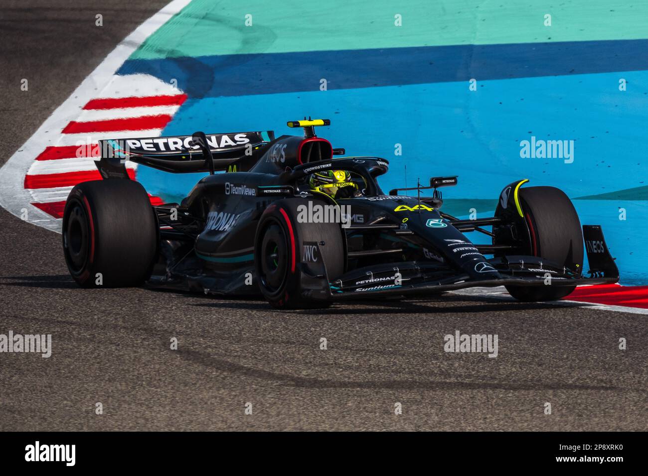 Manama Bahrain Sakhir Circuit March Lewis Hamilton