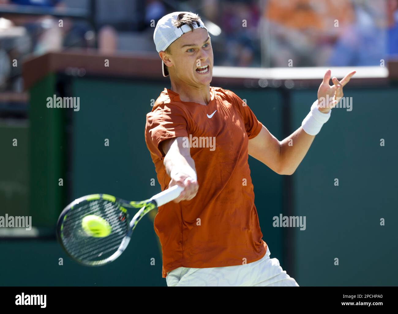 Indian Wells California Usa March Holger Rune Of Denmark