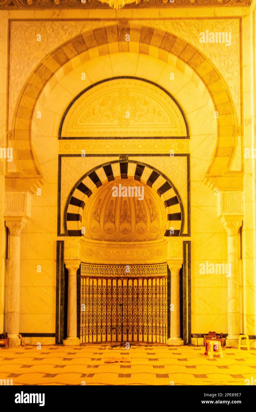 Mosque Malik Ibn Anas In Carthage Tunisia North Africa Stock Photo